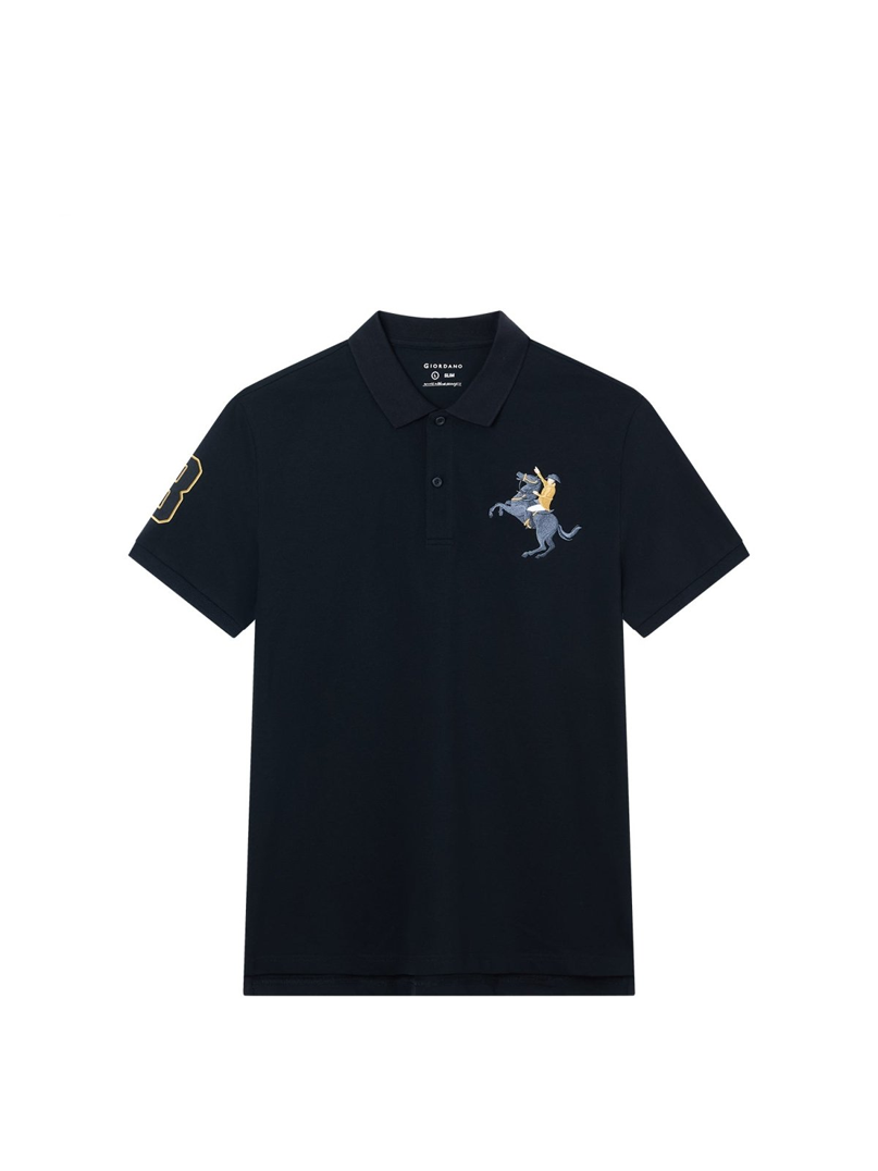 Giordano Navy Blue Polo Shirt