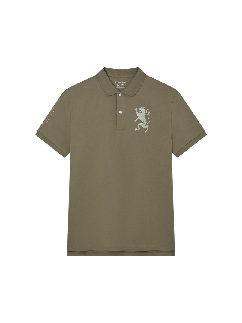 Giordano Olive Green Polo Shirt