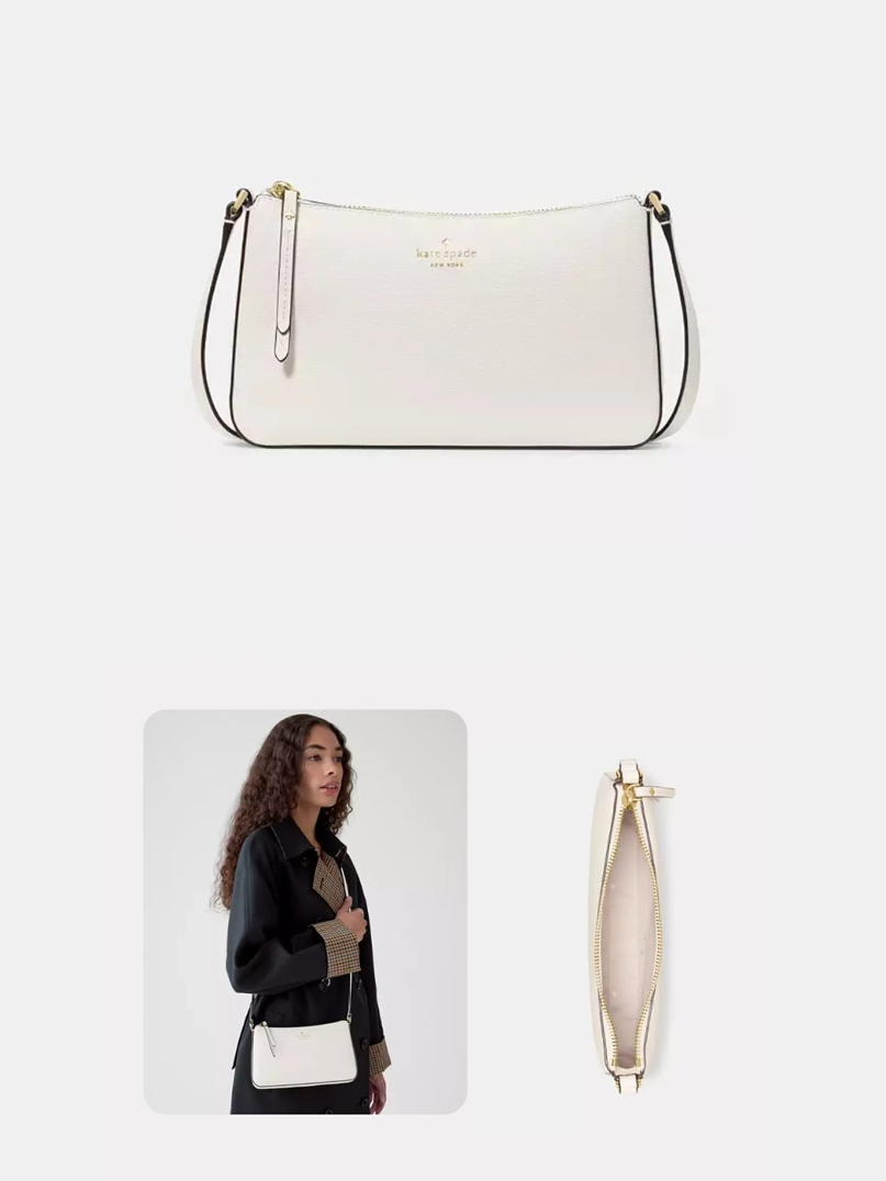 Kate Spade New York Colorblocked Leather Flap Crossbody Bag