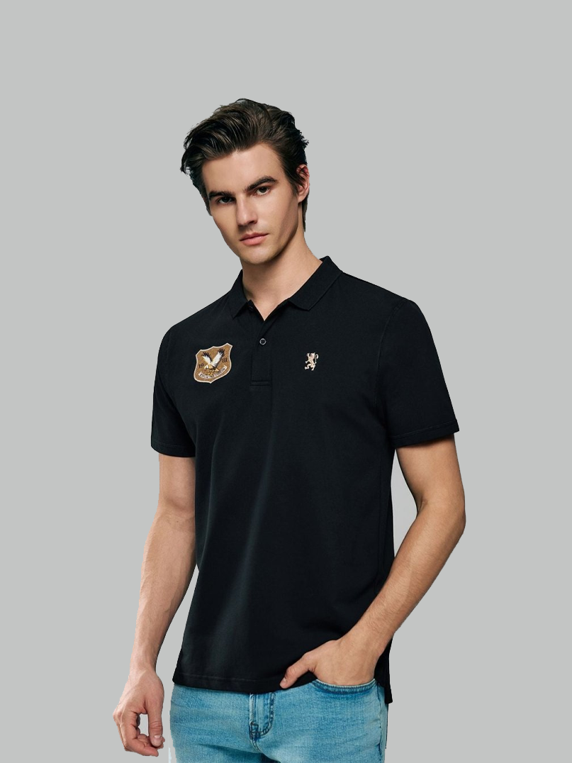 Giordano Black Polo Shirt