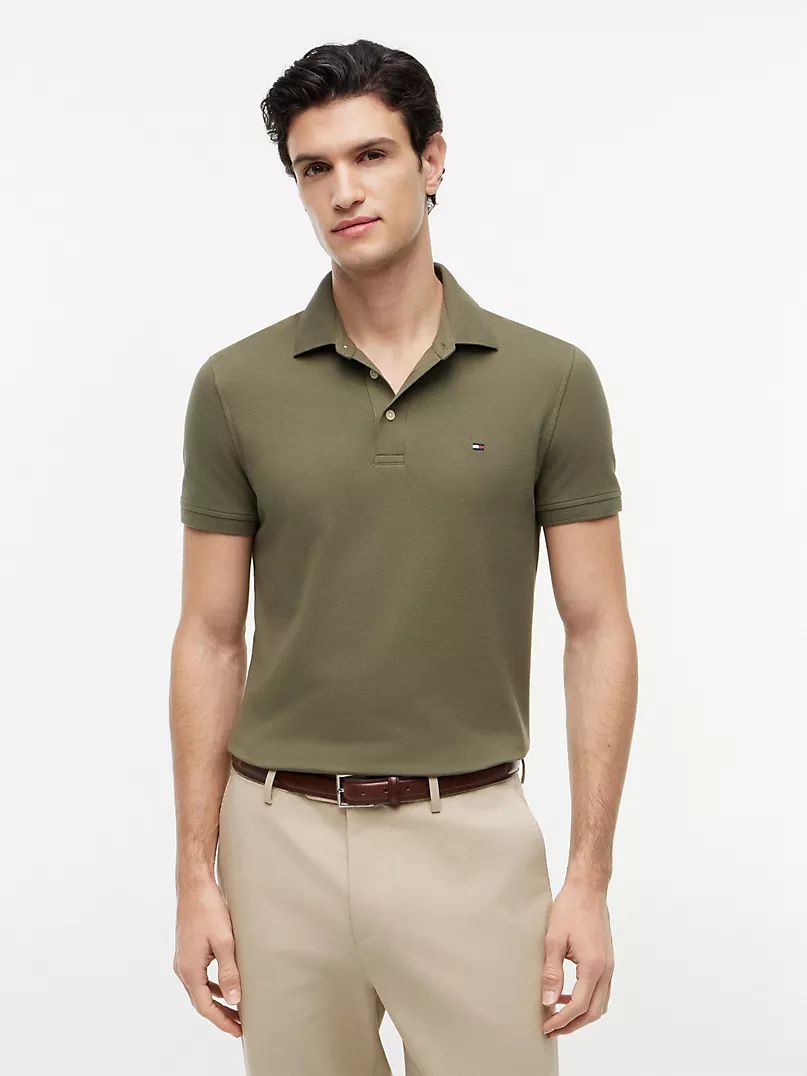 Tommy Hilfiger Olive Green Polo Shirt