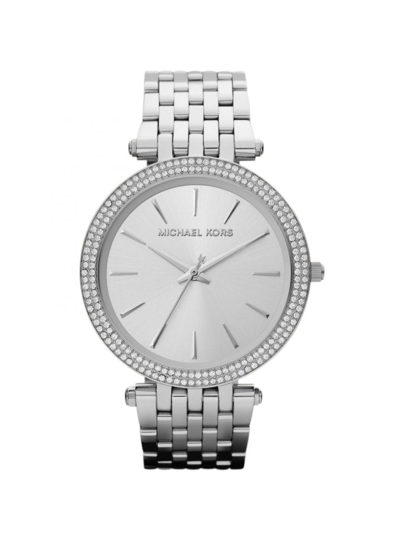 Michael Kors All-Silver Crystal Watch